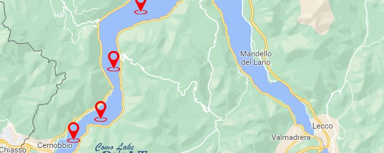 5 extraordinary points of Como Lake